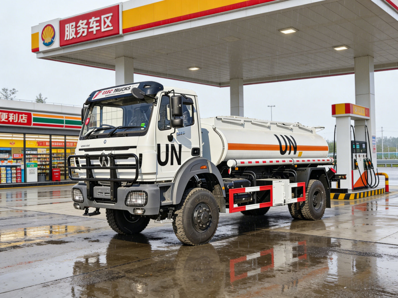 beiben NG80 Fuel oil transport tank trucks