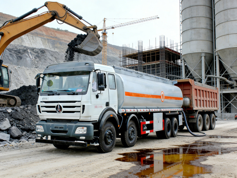 beiben NG80 Fuel oil transport tank trucks