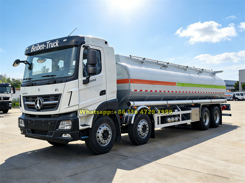 Beiben V3 12 wheels diesel bowser truck