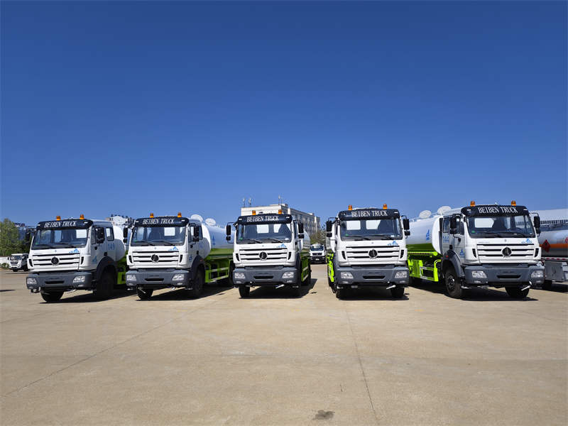 beiben water tanker truck