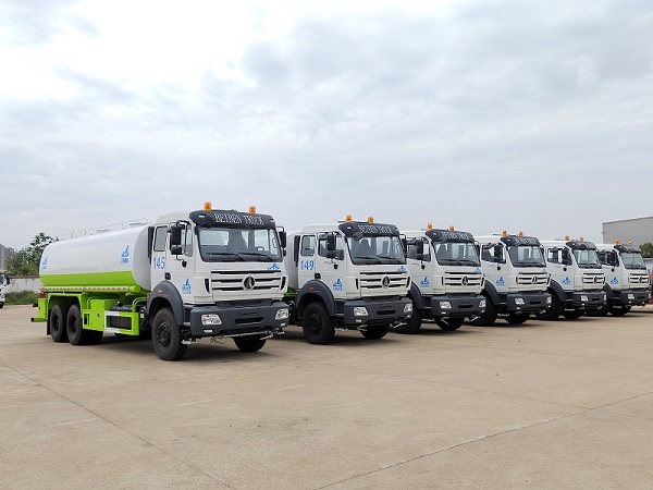 beiben water sprinkler truck