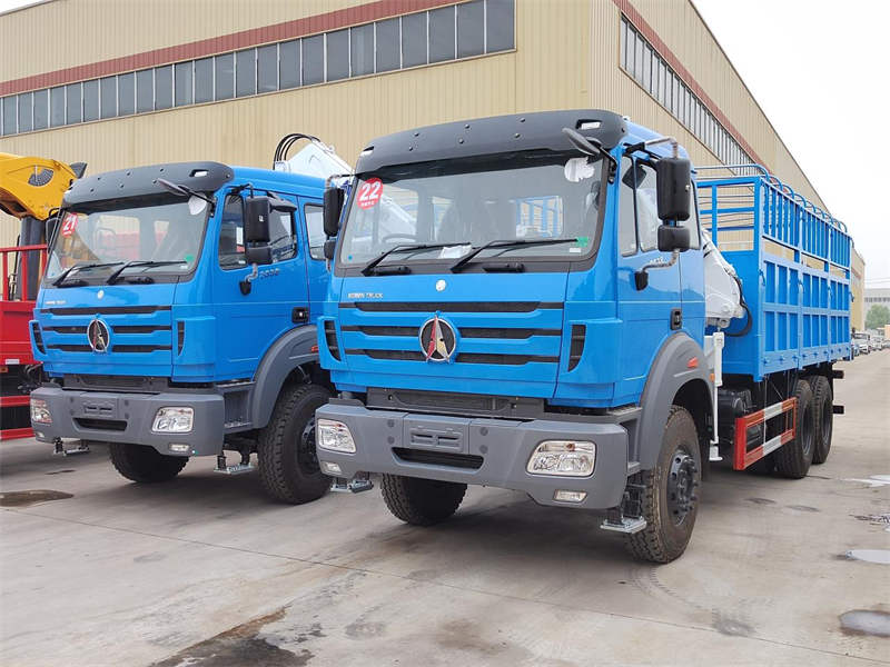 beiben crane truck
