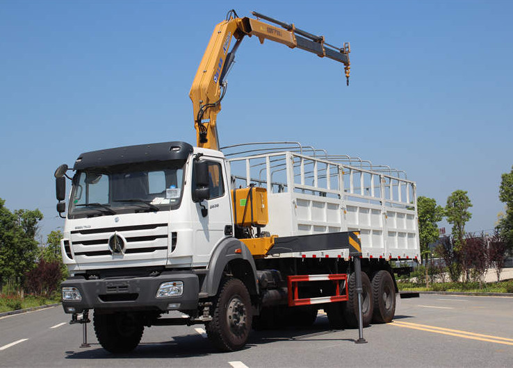 beiben crane truck