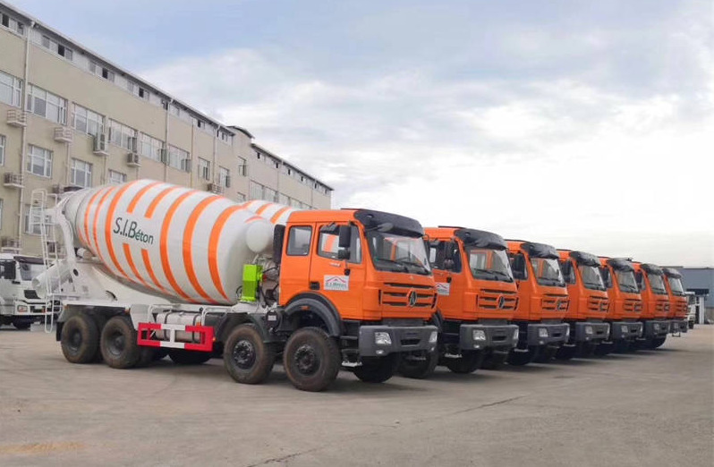 beiben transit mixer truck