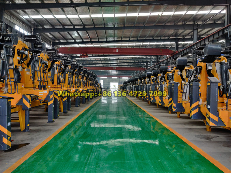 Beiben boom crane truck factory