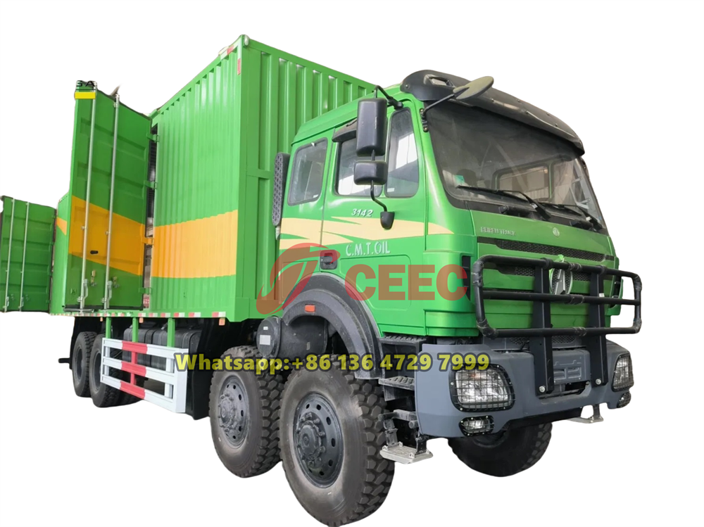 beiben 8x8 drive truck
