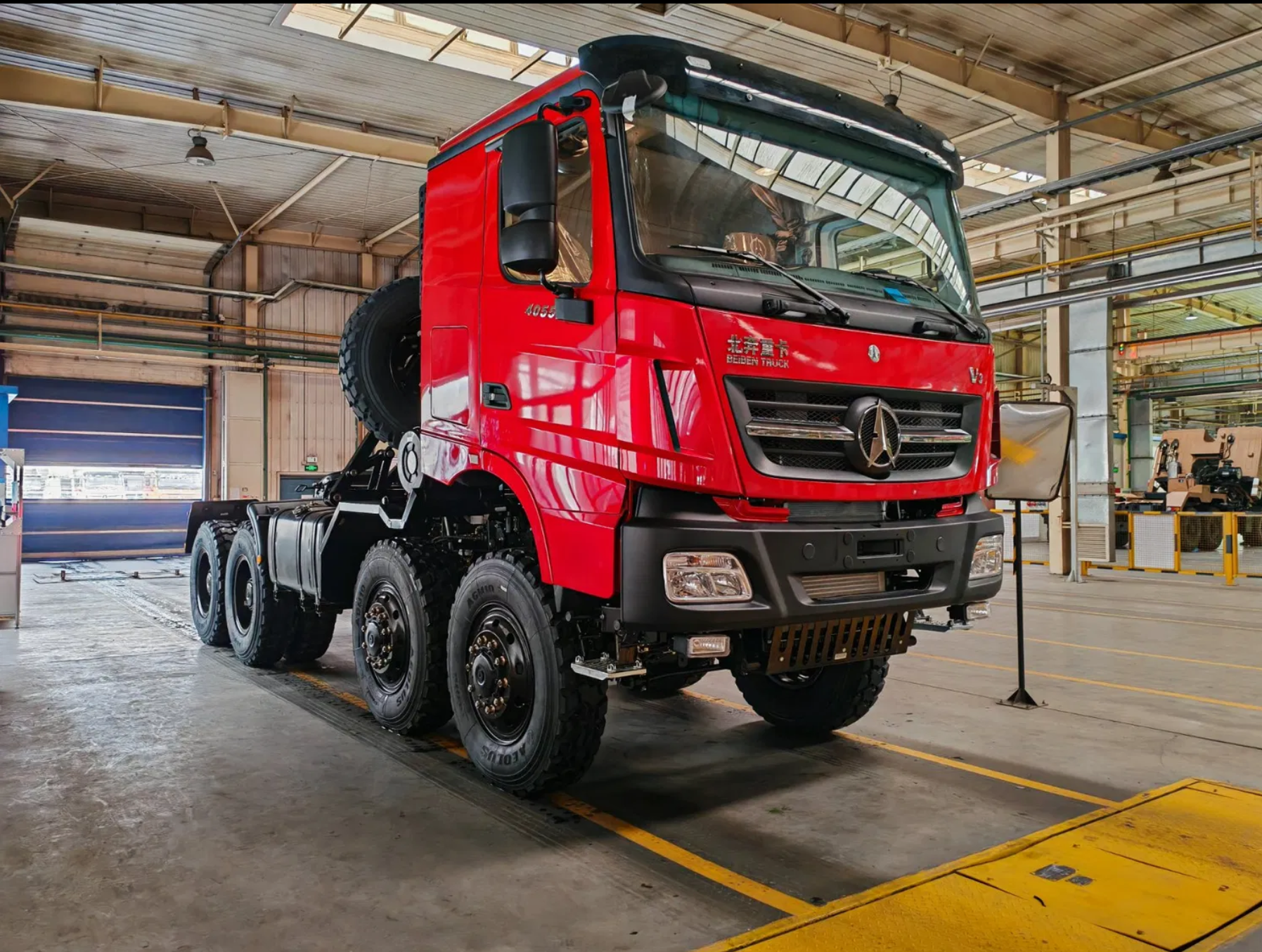 beiben 8x8 tractor truck