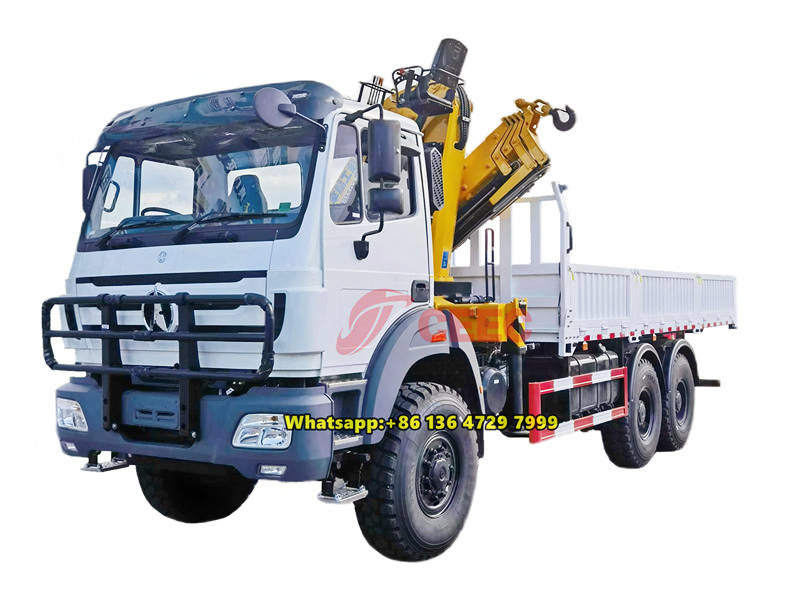 beiben 6x6 drive truck