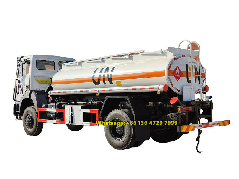 beiben 4x4 oil tanker truck