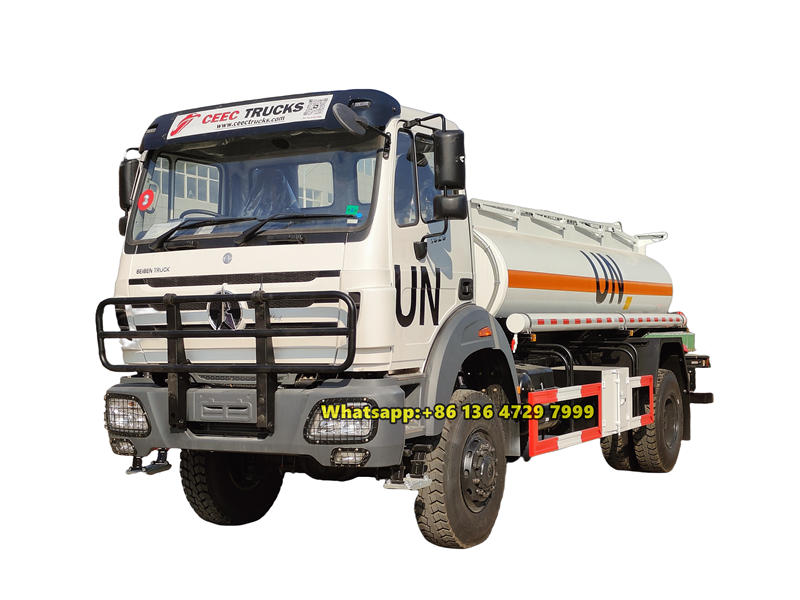 beiben 4WD off-road fuel truck