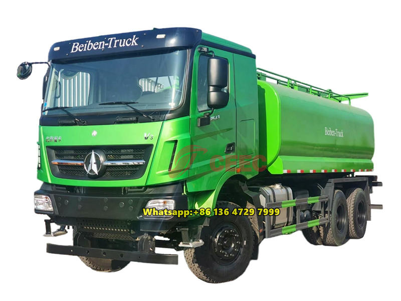 beiben 6x6 drive cargo truck