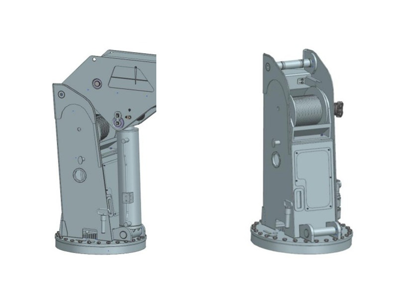 Beiben 6&times;6 boom crane truck