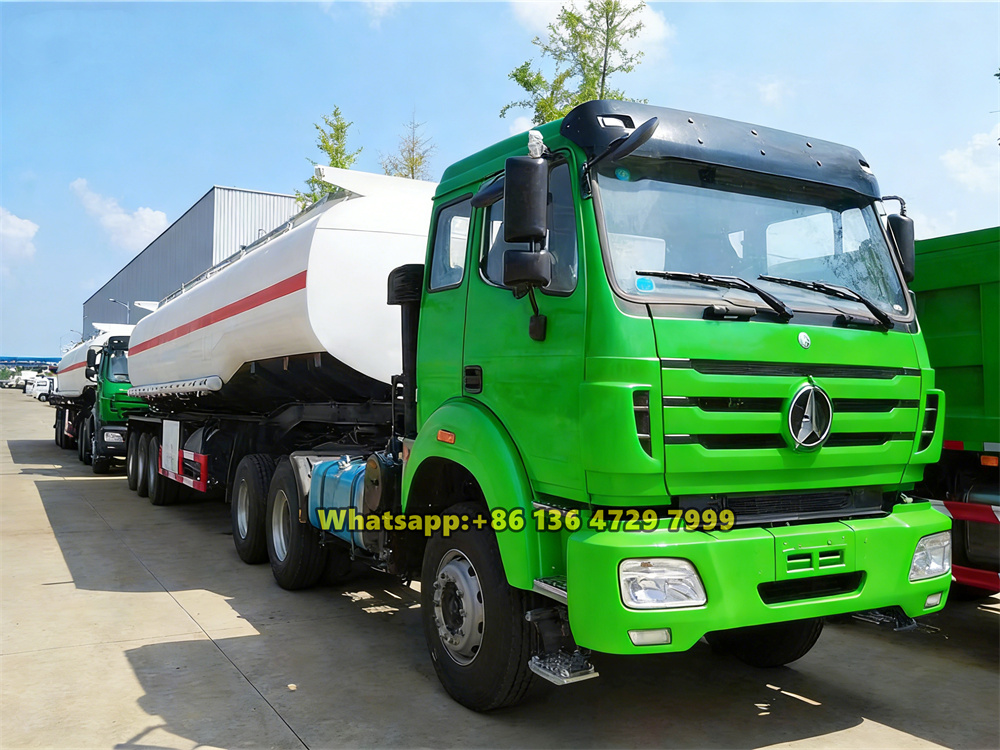 Beiben 2642 tractor unit 40CBM fuel semitrailer