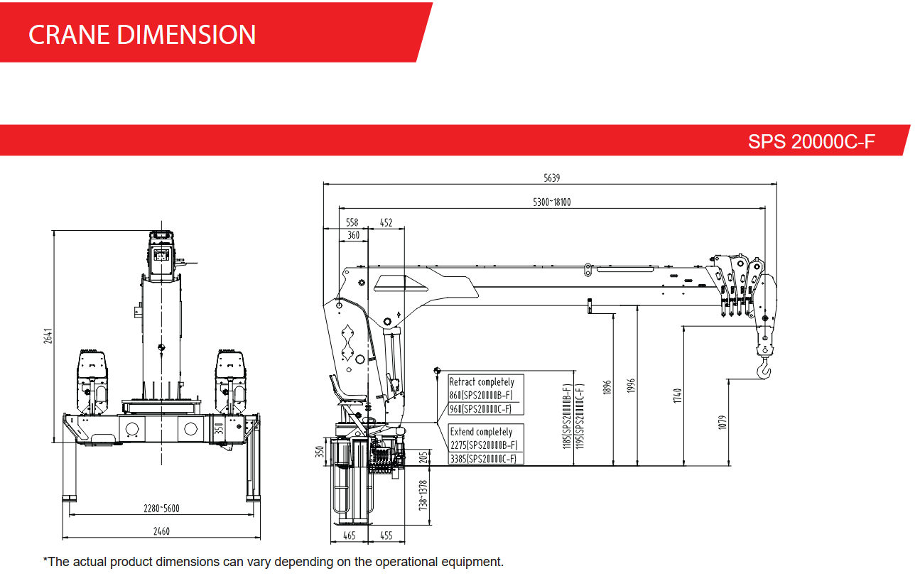 Beiben 6&times;6 8-ton boom crane