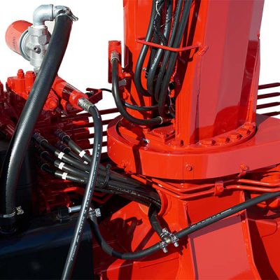 Beiben 6&times;6 telescopic boom truck