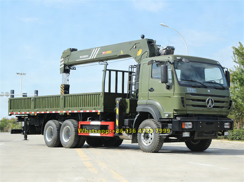Beiben 6&times;4 16-ton telescopic boom truck