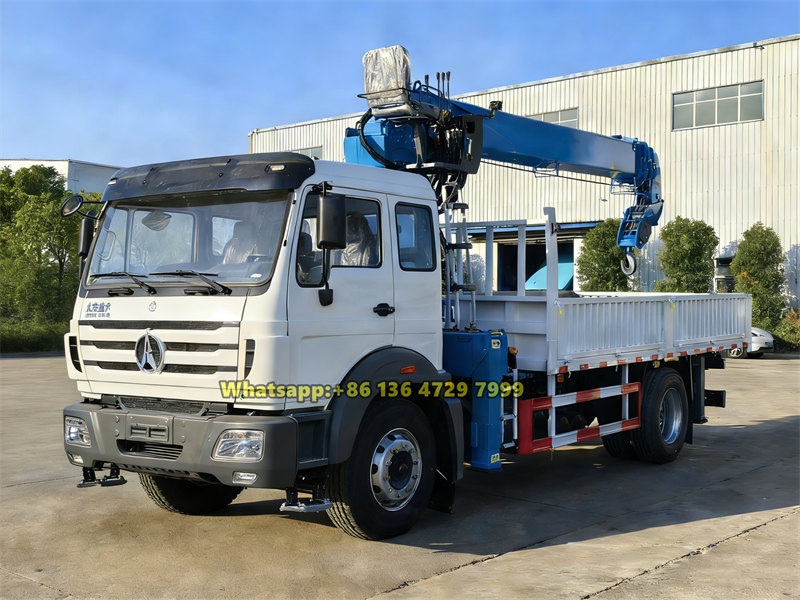 Beiben 4×2 heavy duty boom crane truck Beiben 4×2 heavy duty boom crane truck