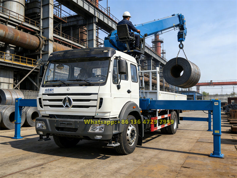 Beiben boom crane truck applications