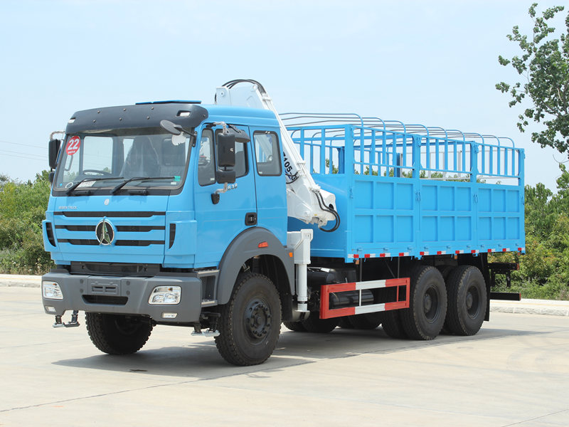 IBeiben 2638 crane truck mounted knuckle crane 