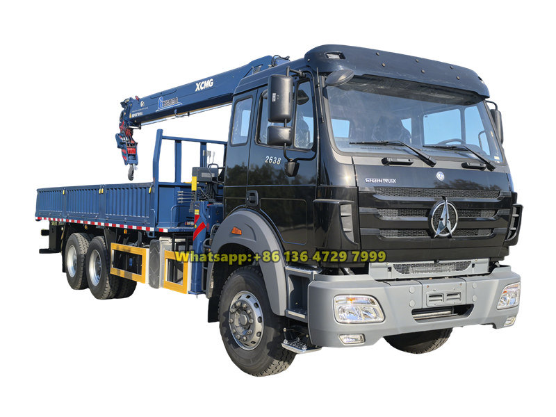beiben 2638 crane truck