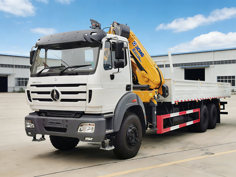 Beiben 10-wheeler knuckle boom truck