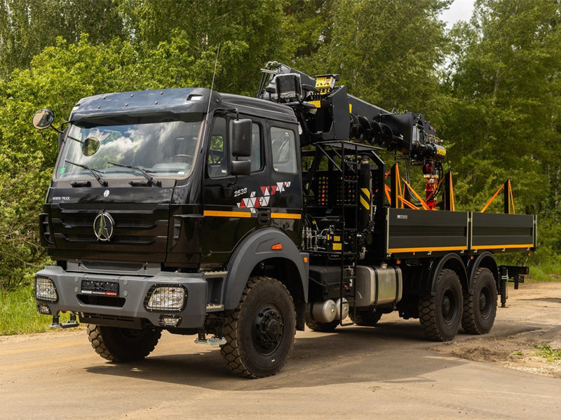 Beiben 6×6 telescopic boom truck Beiben 6×6 telescopic boom truck