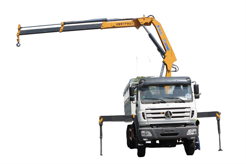 beiben knuckle crane truck