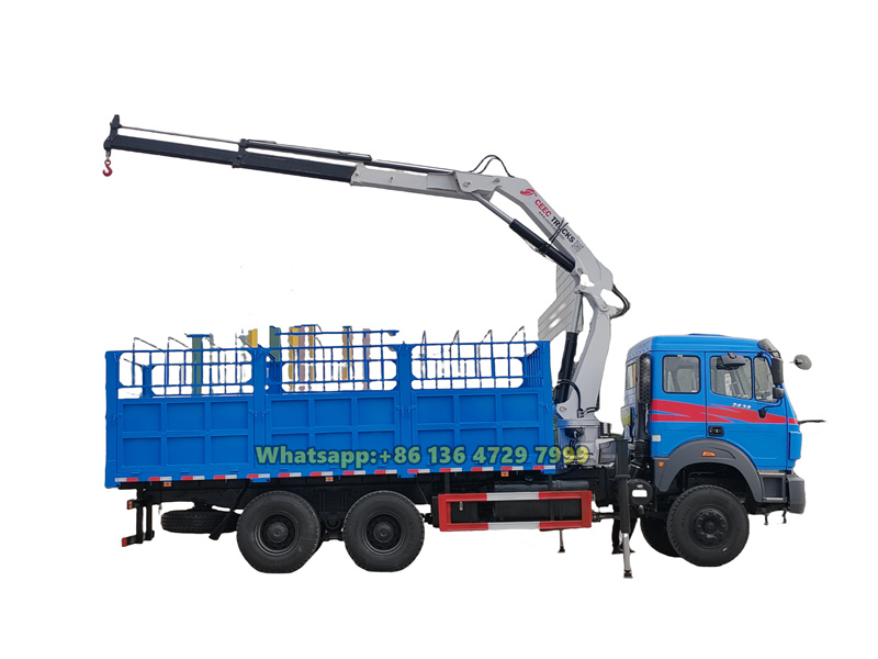 Control system for Beiben crane truck