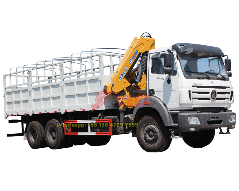 beiben Crane hydraulic truck