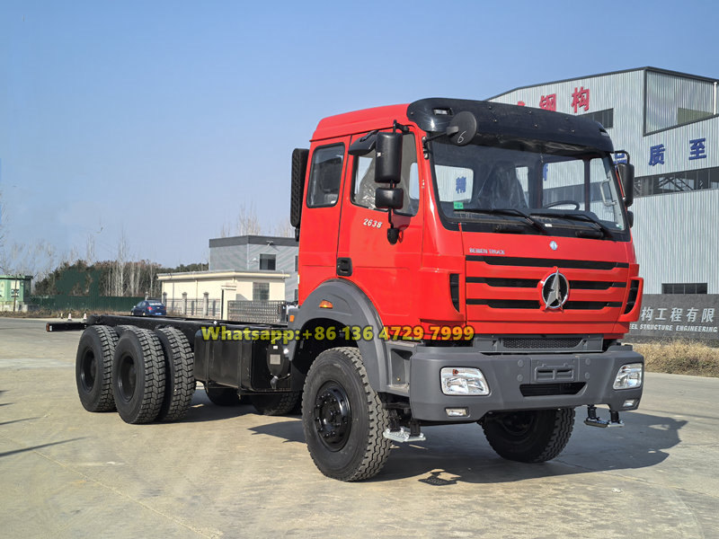 Beiben 2638 fire truck chassis