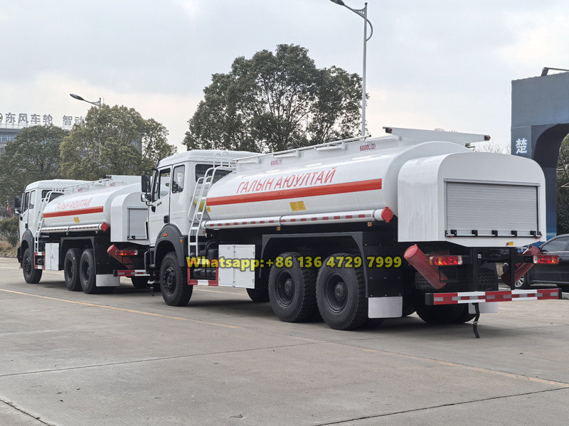 Beiben 12CBM diesel fuel tanker trucks