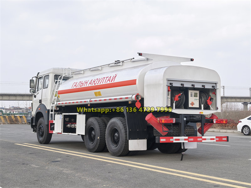 Beiben 6&times;4 fuel pump bowser