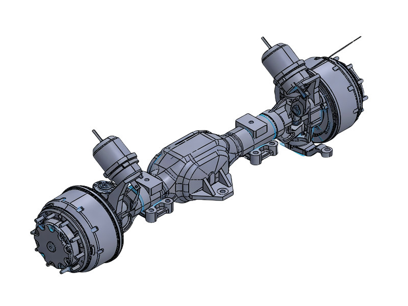 Beiben 6&times;6 off-road truck chassis