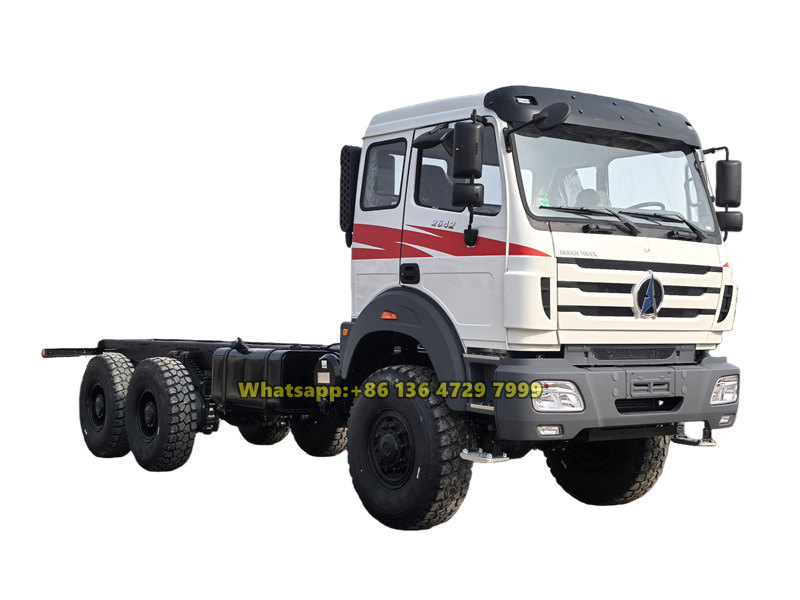 Beiben 6×6 off-road rigid chassis Beiben 6×6 off-road rigid chassis