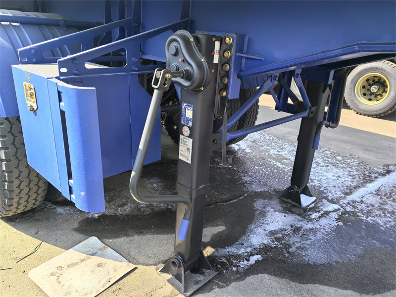 4-axle 80 ton heavy tipper semi-trailer