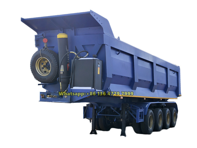 80-ton heavy duty tipper trailer for sale 80-ton heavy duty tipper trailer for sale