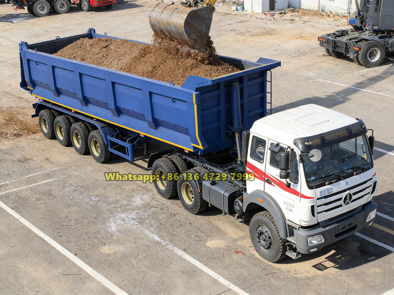 Heavy duty tipper semi-trailer applications