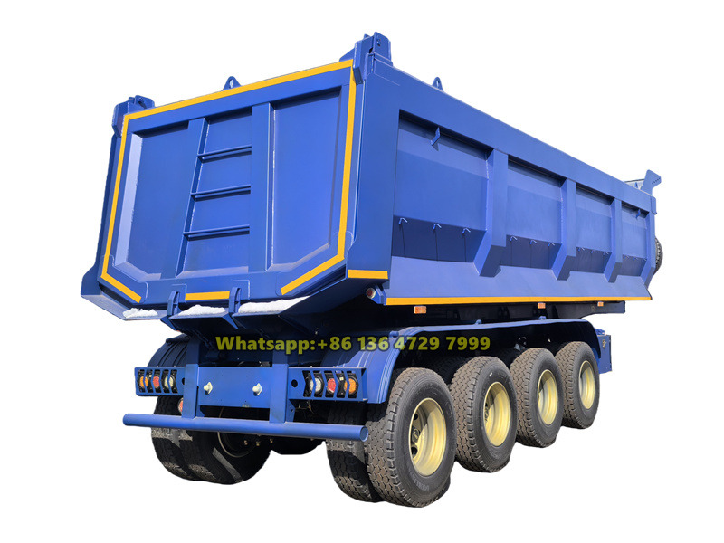 80 ton tipper semi-trailer for Africa 80 ton tipper semi-trailer for Africa