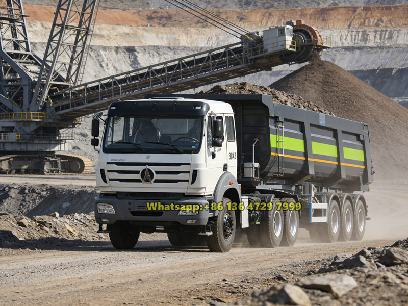 Heavy duty tipper semi-trailer applications