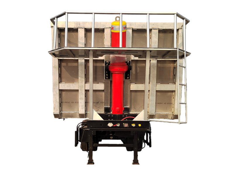 50 ton aluminum alloy tipper semi-trailer for Africa