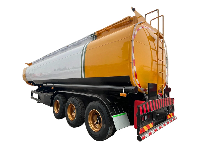 Tri-axle 50CBM oil tanker trailer