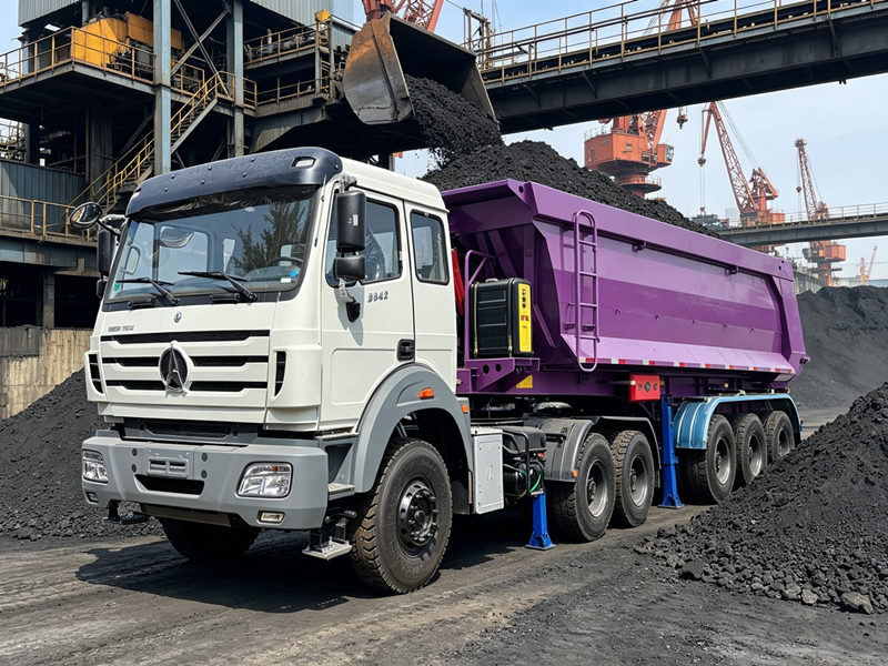 Heavy duty tipper semi-trailer applications