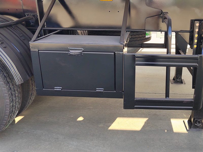 U-shaped rear dump tipper trailer