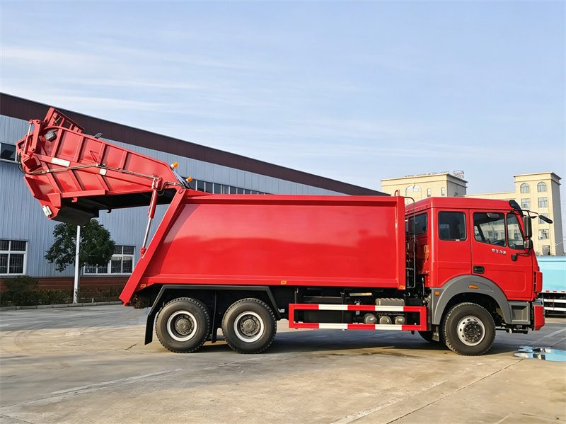 Beiben 2638 truck mounted garbage compactor