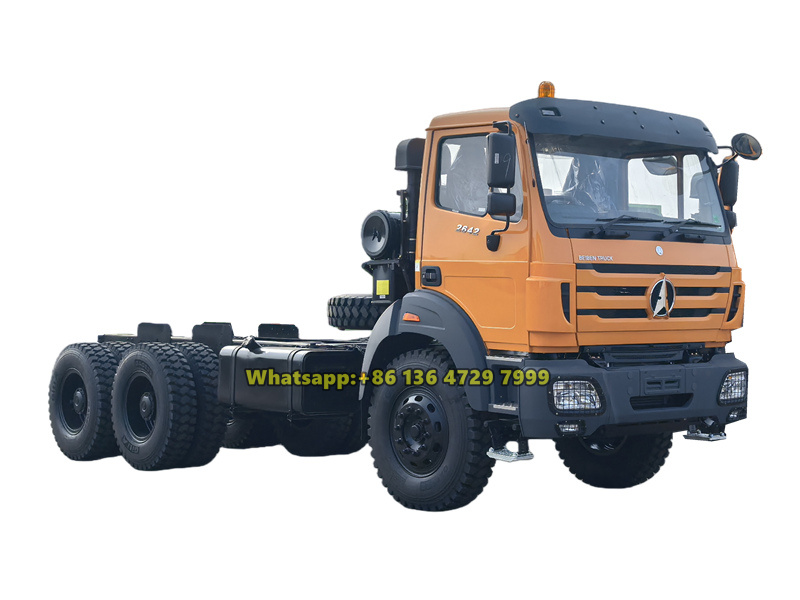 Beiben 6&times;6 all wheel drive chassis