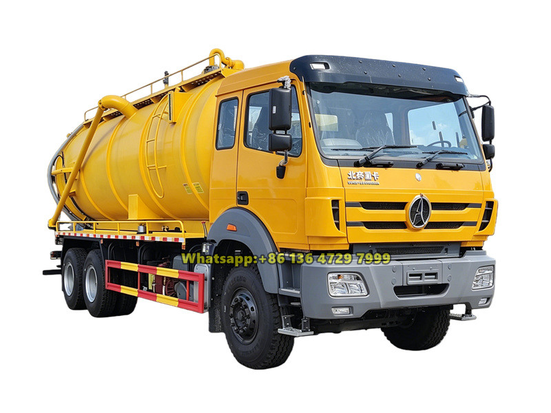 Beiben 20CBM septic tank truck for sale
