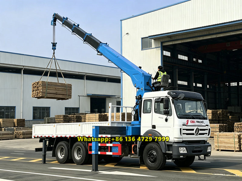 Beiben boom crane truck applications