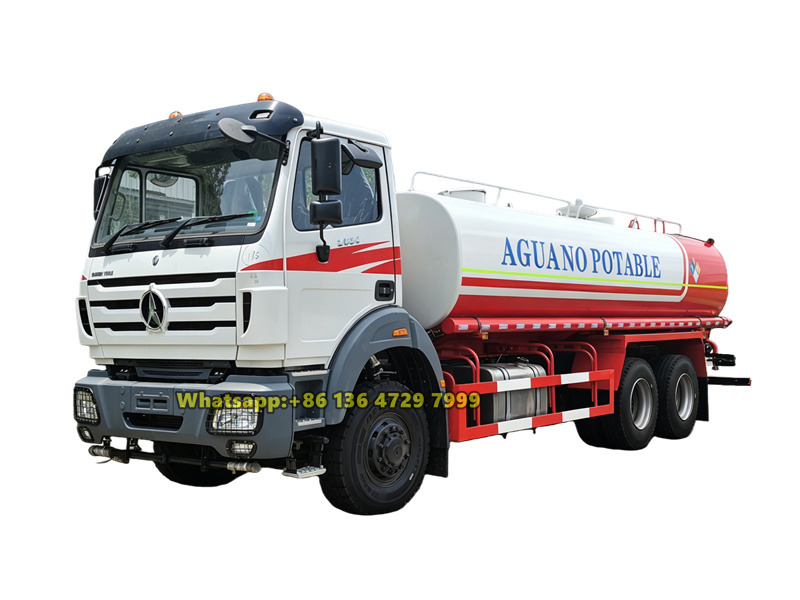 Beiben 6&times;6 water spray truck for sale