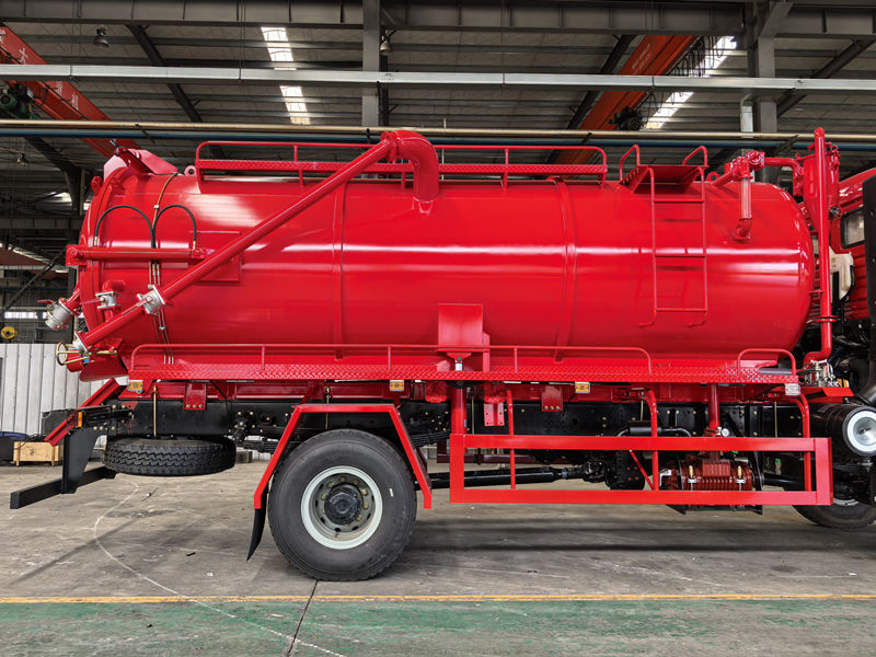 Beiben 10CBM vacuum tanker truck
