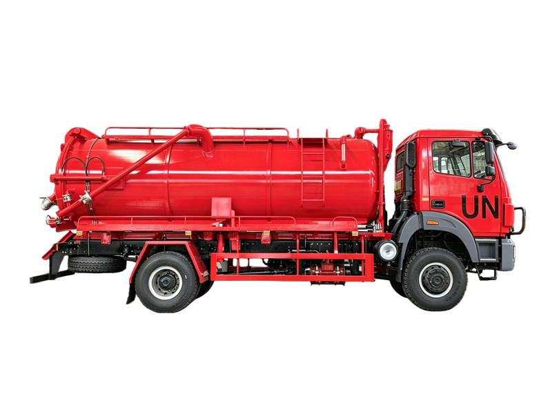 Beiben 4x4 off-road vacuum suction truck for sale Beiben 4x4 off-road vacuum suction truck for sale